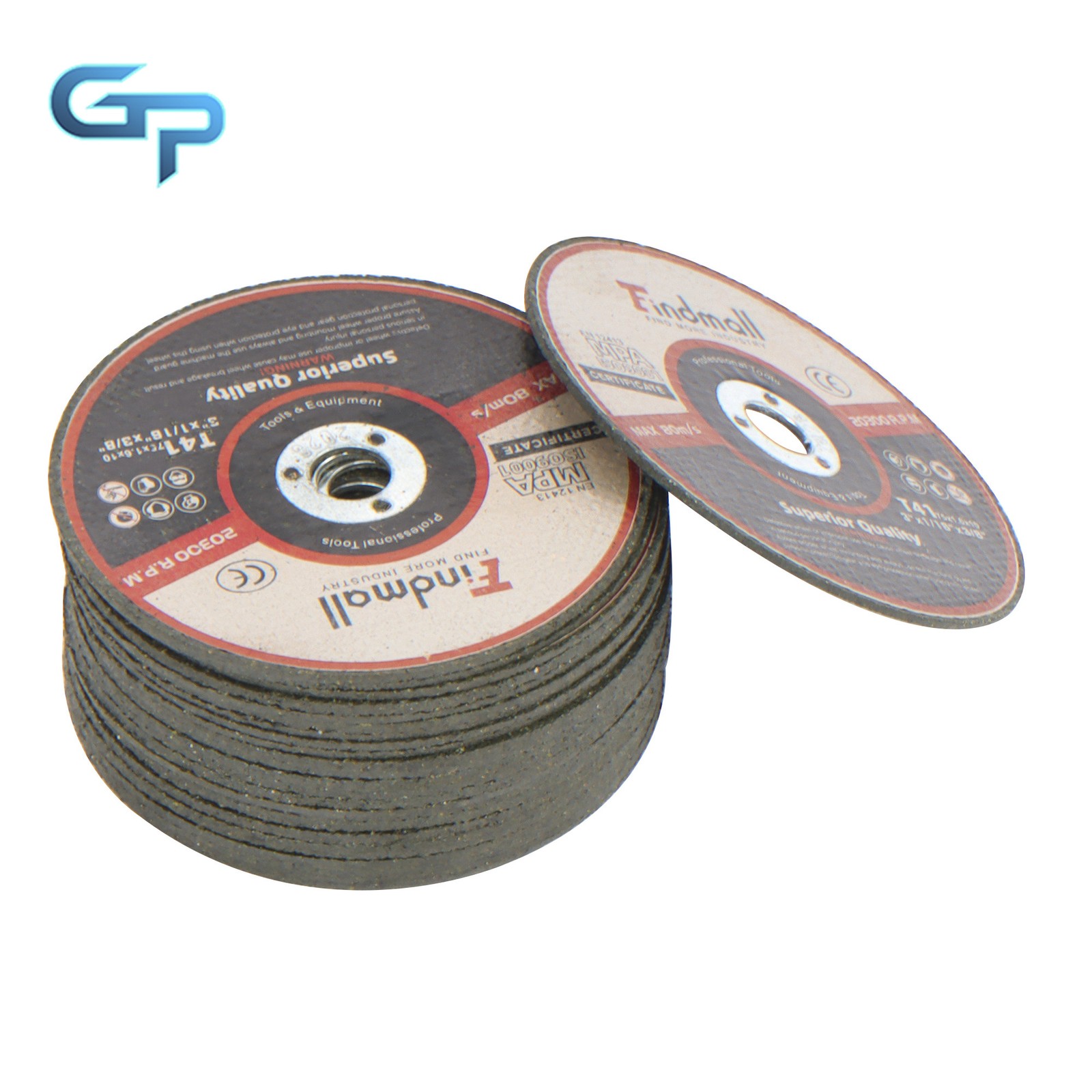 Cut Off Wheels 50 Pack 3″x1/16″x3/8″ Metal & Stainless Steel Cutting Discs