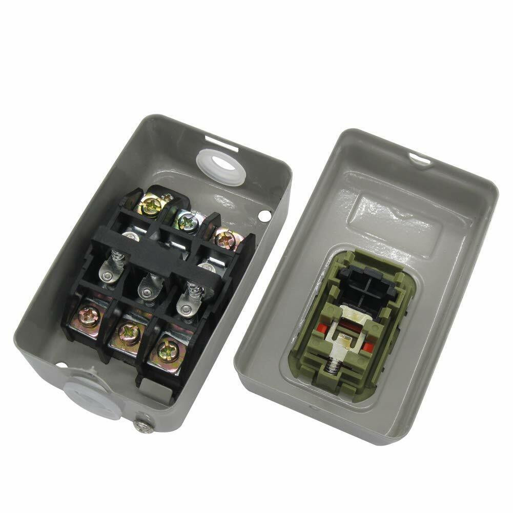 Home On Off Start Stop Switch Push Button Single Phase Motor Electric 220V /380V