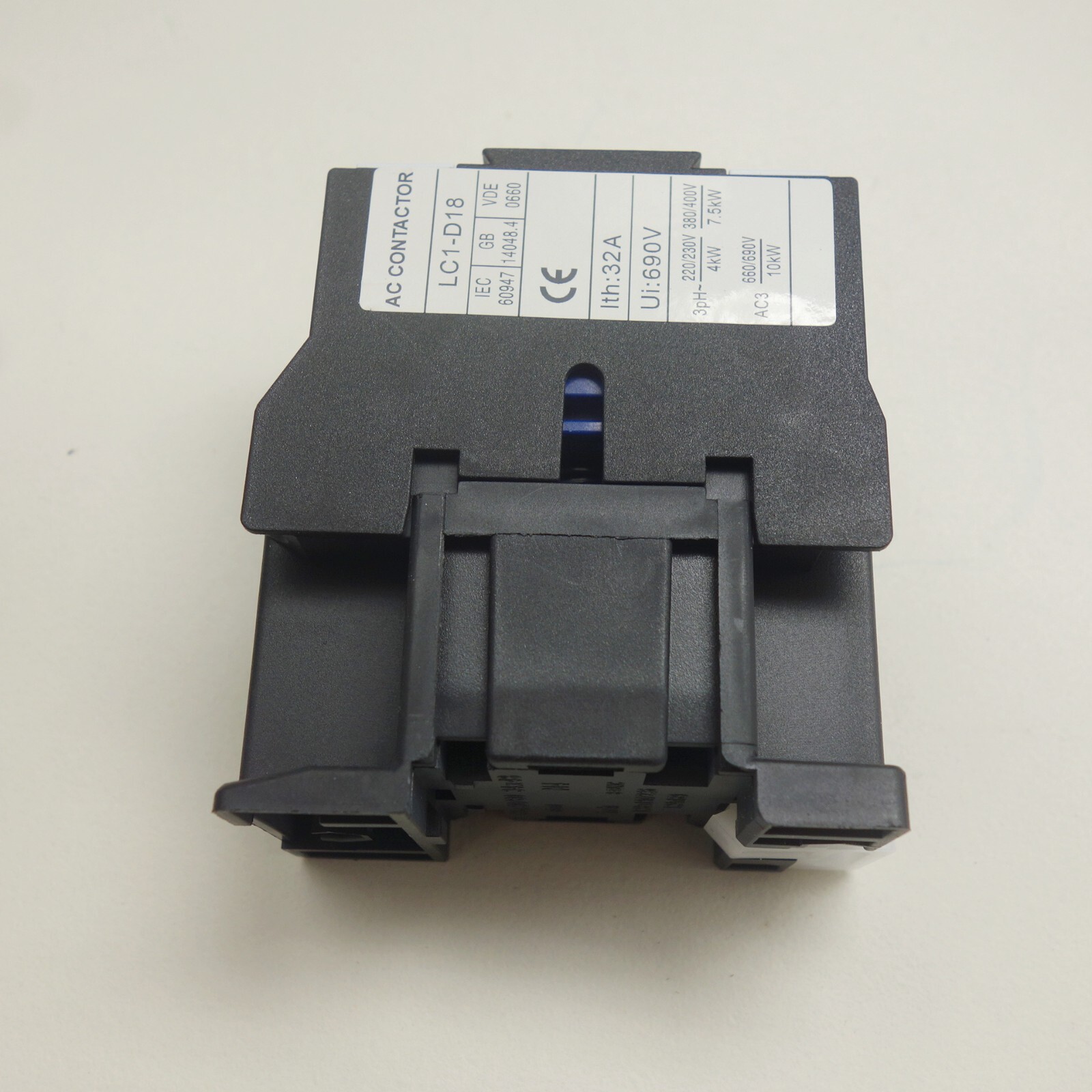 1PC NEW FITS LC1-D1810F7 AC CONTACTOR 18A 110V AC 50/60HZ 3NO+NO USKY3