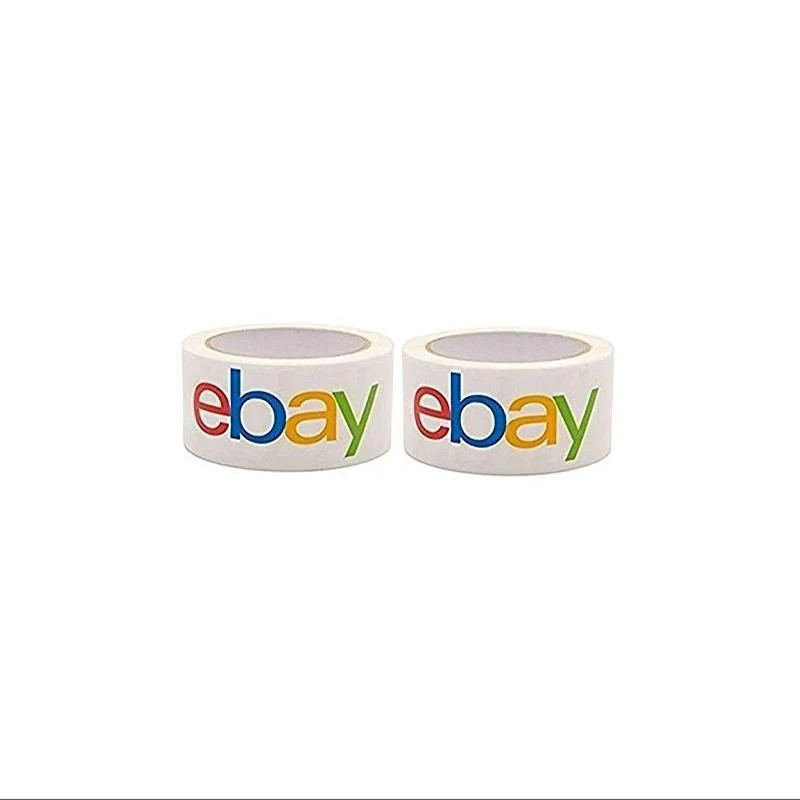 6 Rolls 2” x 75 Yards Branded Packing Tape Heavy Duty Shipping Packaging – Tape