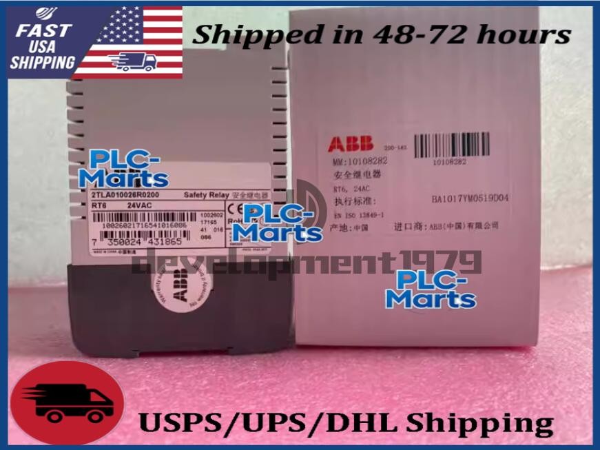 1PC NEW ABB Safety relay 2TLA010026R0200 RT6 24VAC