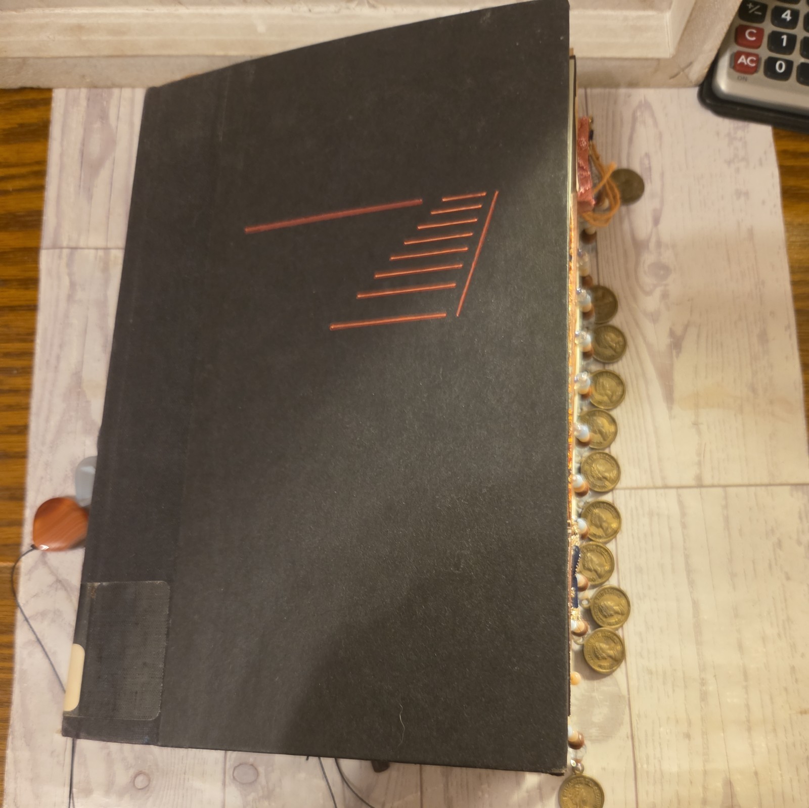 Fully Embellished Handmade World Traveler Themed Junk Journal 88 pages