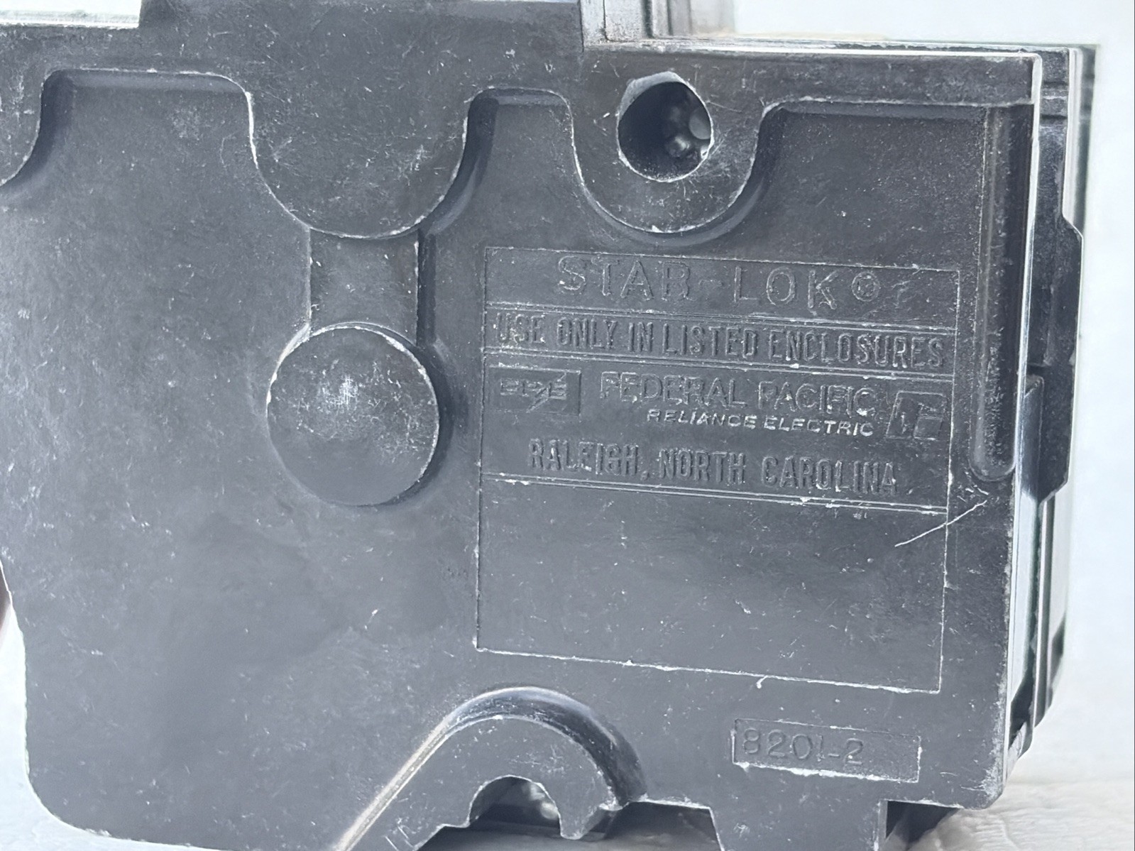 FPE Federal Pacific NA225 25 Amp 2 Pole NA225 2PNA25 Stab Lok Breaker Thick NA
