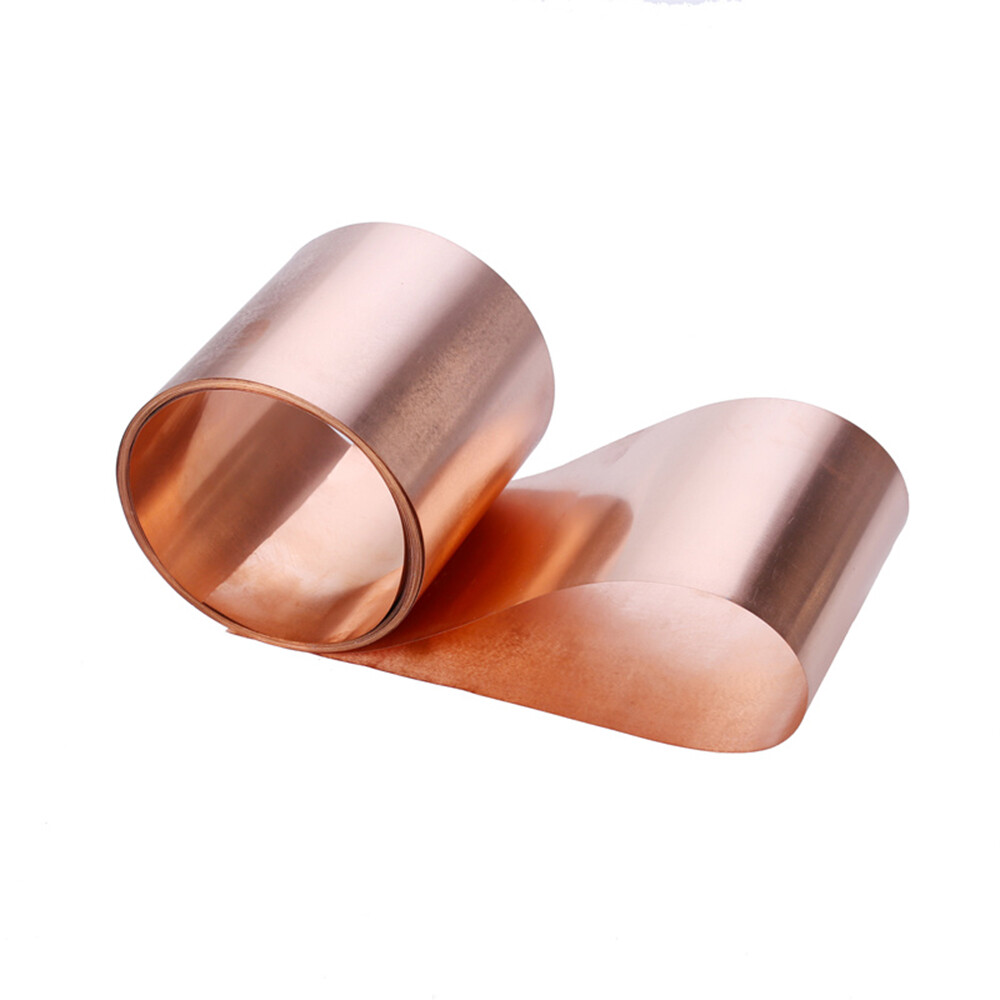 1pcs 99.9% Pure Copper T2 Cu Metal Sheet Foil Plate Strip Thickness 0.01mm-0.3mm