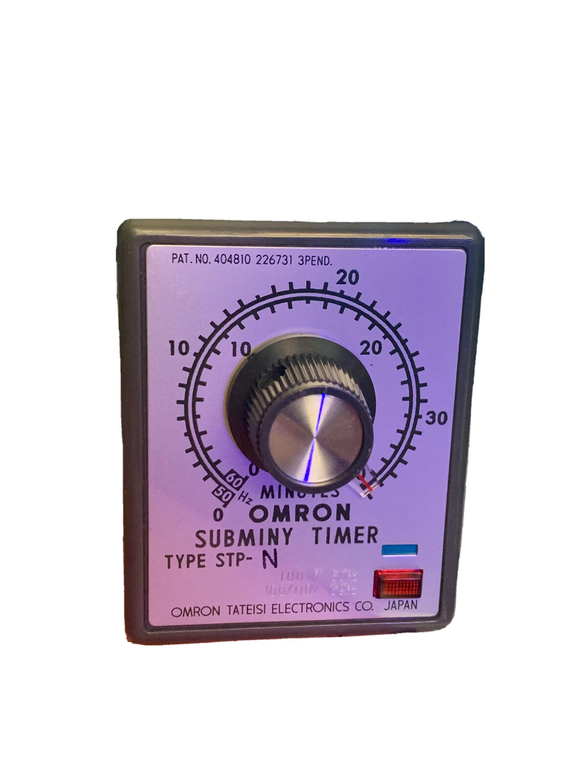 Omron Subminy Timer Type STP-N (0-30 min)