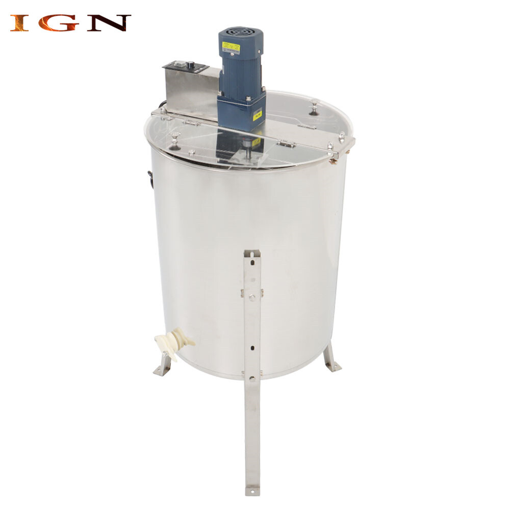 1300RPM 4/8 Frames Electric Honey Extractor Beekeeping Equipment Stainless Steel