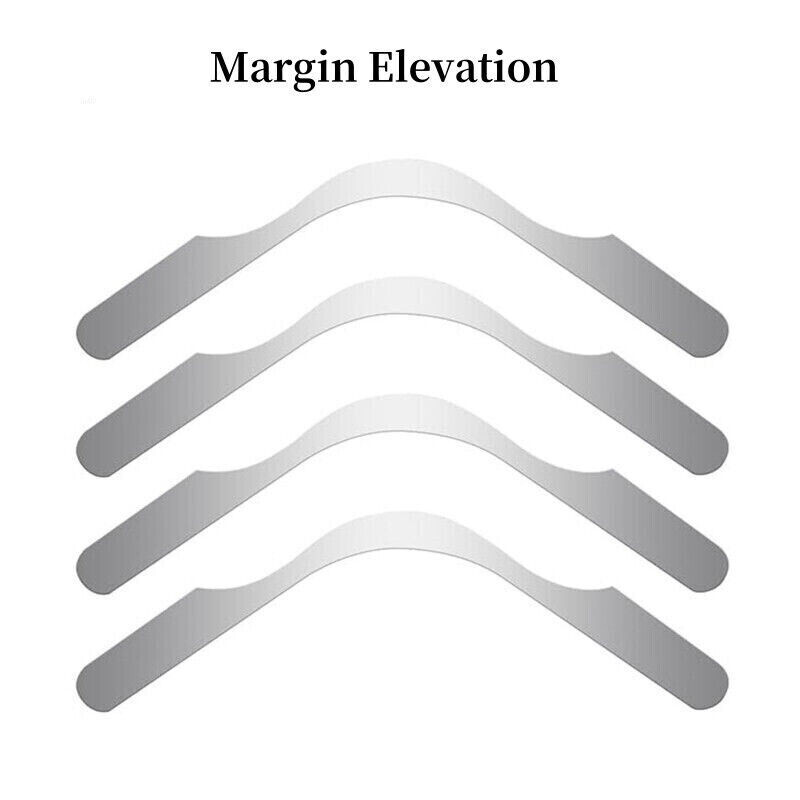 20 Pcs/Bag Dental Bands Margin Clip Tofflemire Stainless Steel Forming Elevation