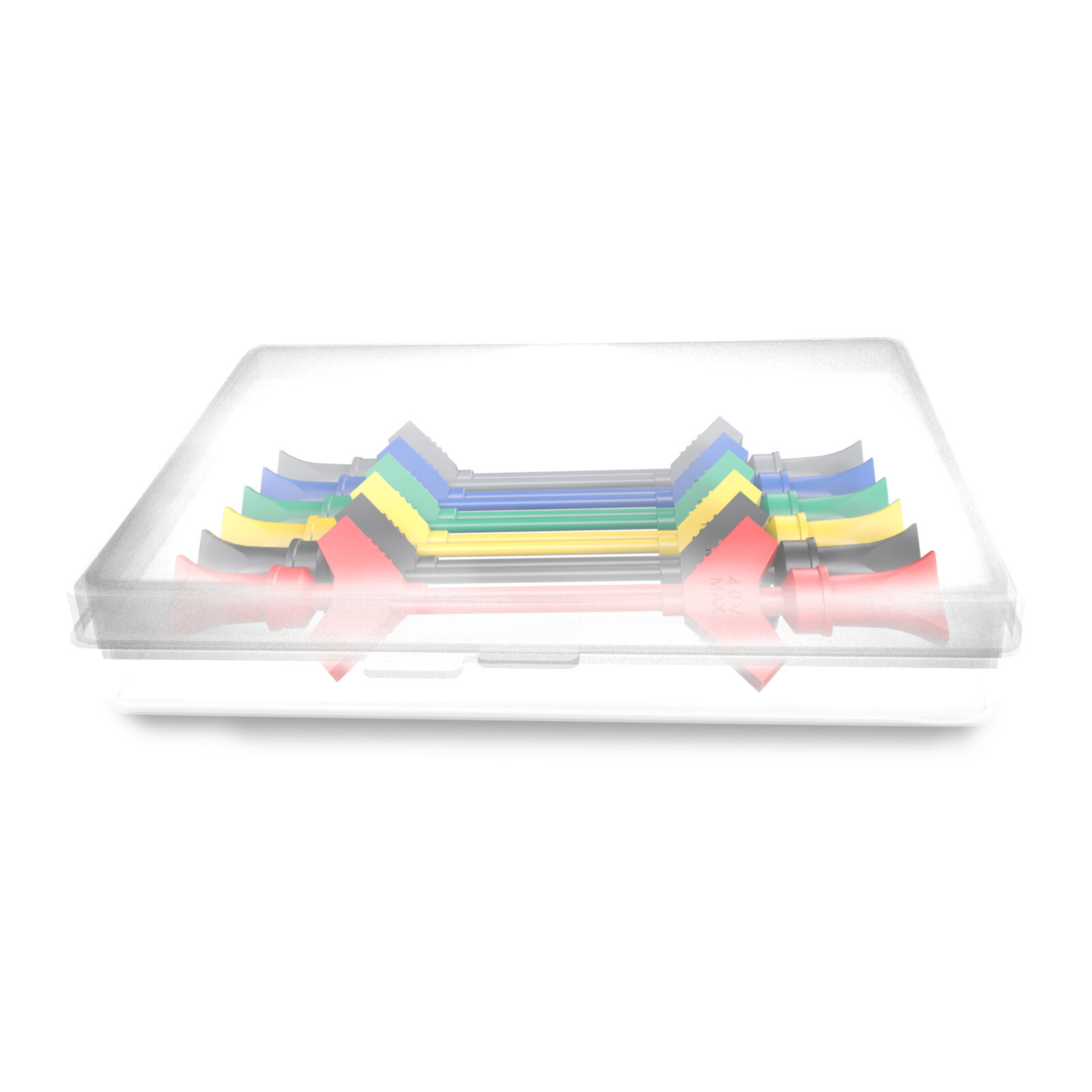 SMD IC Test Hook Clip 12PCS 6 Colors for Logic Analyzer, Electronic Testing