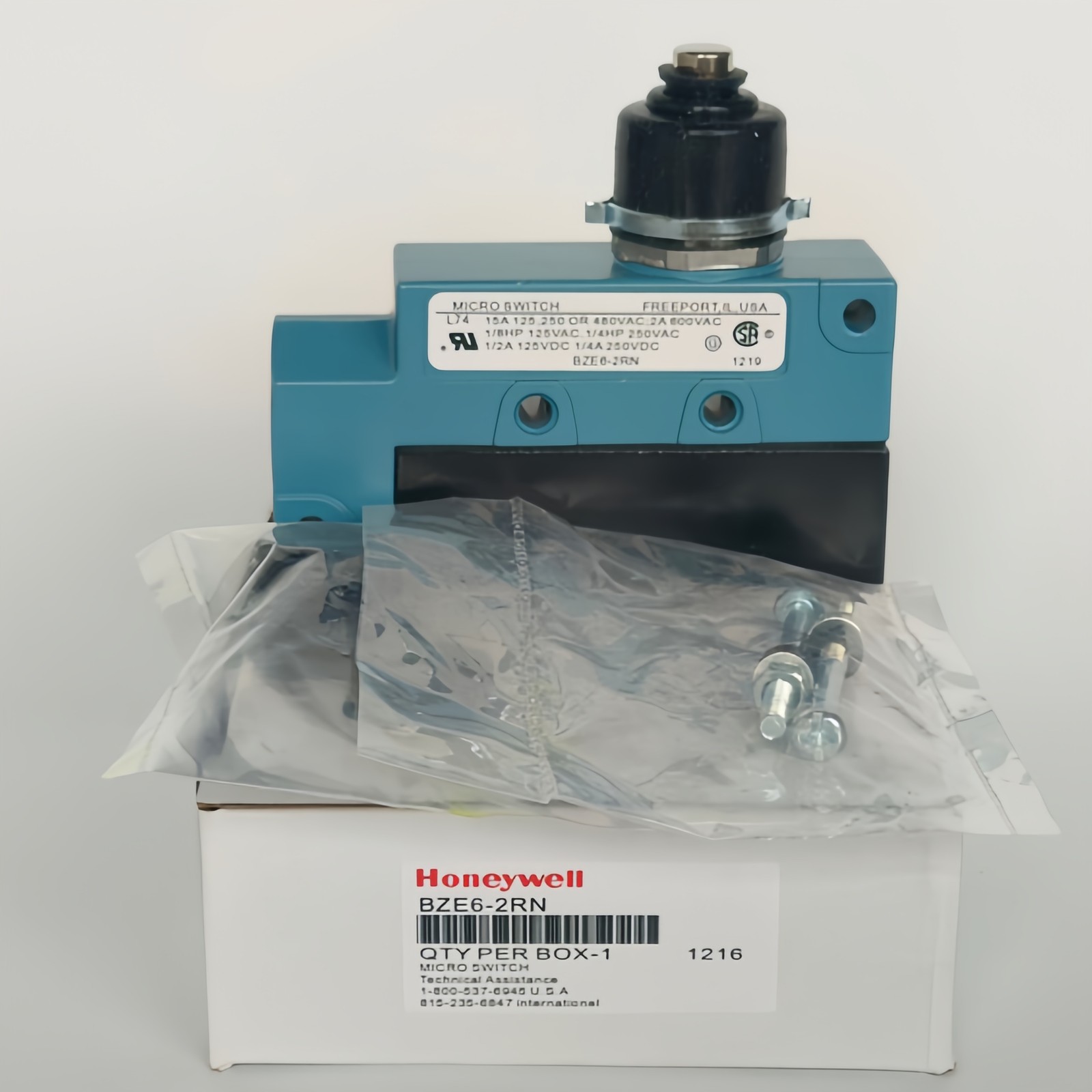 1PC BZE6-2RN BZE6-2RQ8 BZE6-2RN2/BZE62RN2 Honeywell New Limit Switch In Texas