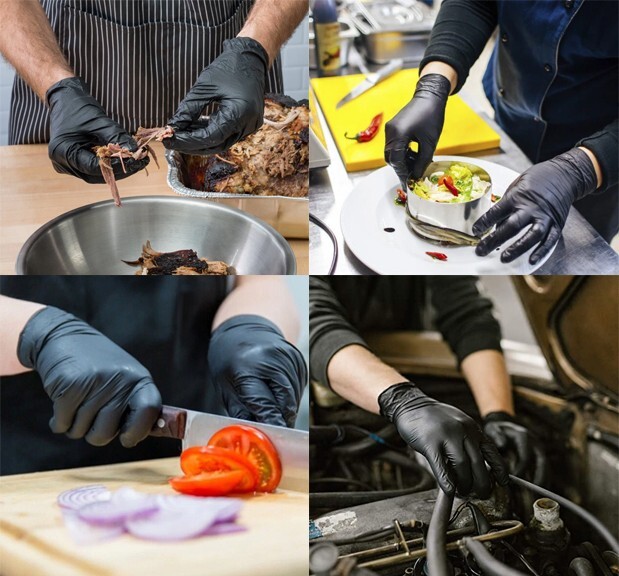 First Glove Essential Nitrile Gloves – Disposable MEDIUM 3.5 Mil 1000 Pcs