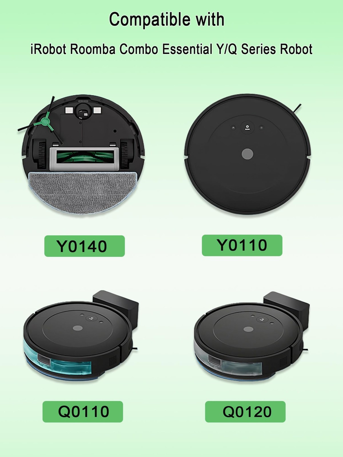 Vacuum Parts for iRobot Roomba Essential/104/105/105x/Q0/Y0 Series | Accessor…