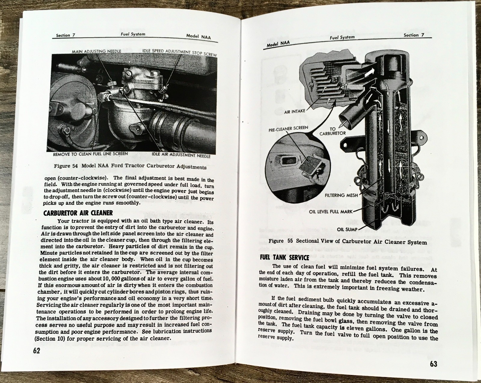 Ford Tractor Naa Golden Jubilee Owners Operators Manual User Guide 1952 – 1954