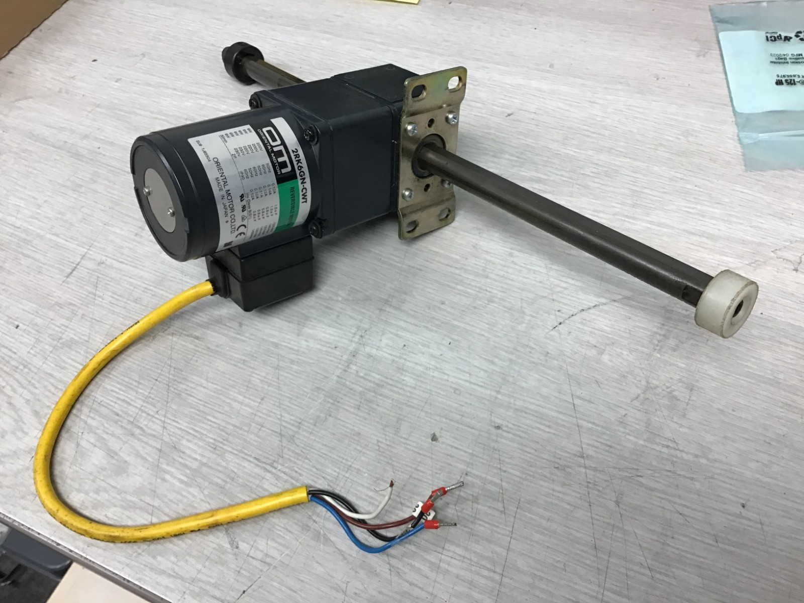 2RK6GN-CWT Reversible Motor with 2LF50N-3 Linear Head
