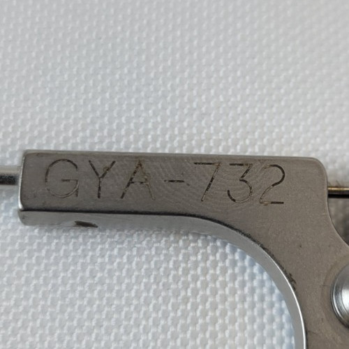 Circon ACMI GYA-732 Semi-Rigid Alligator Forceps, 32cm Working Length