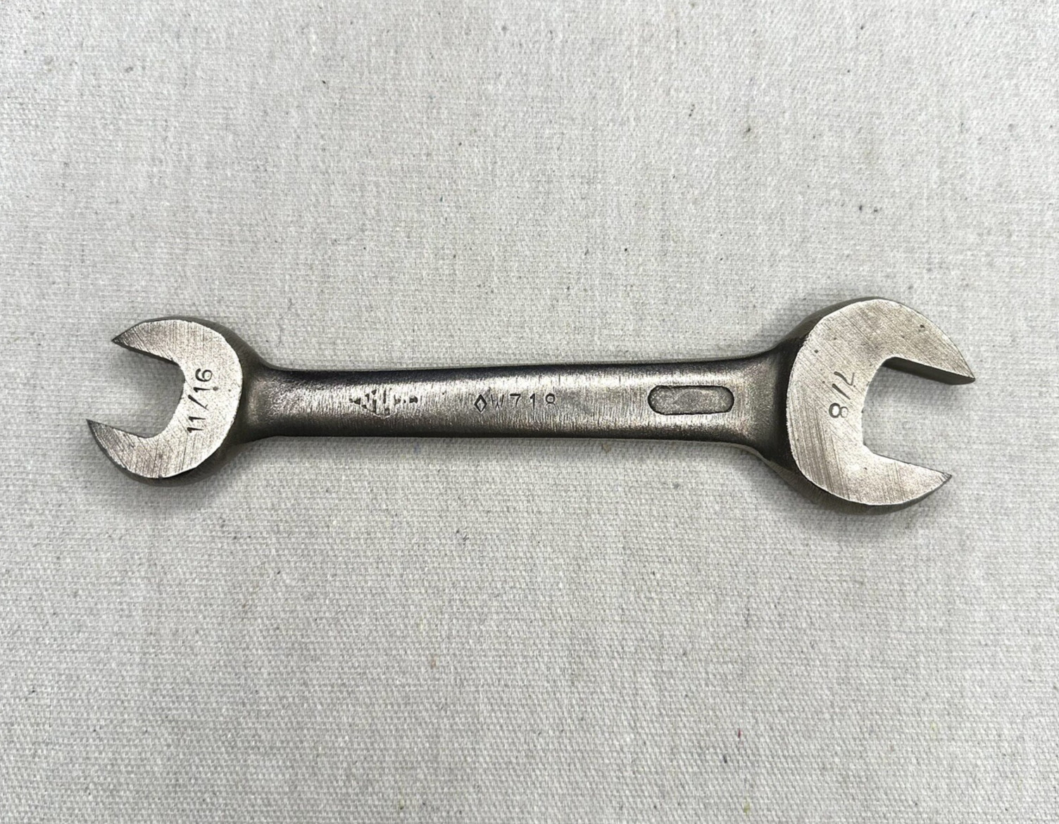 Ampco W718 Wrench 11/16 and 7/8 Open End non sparking hand tool