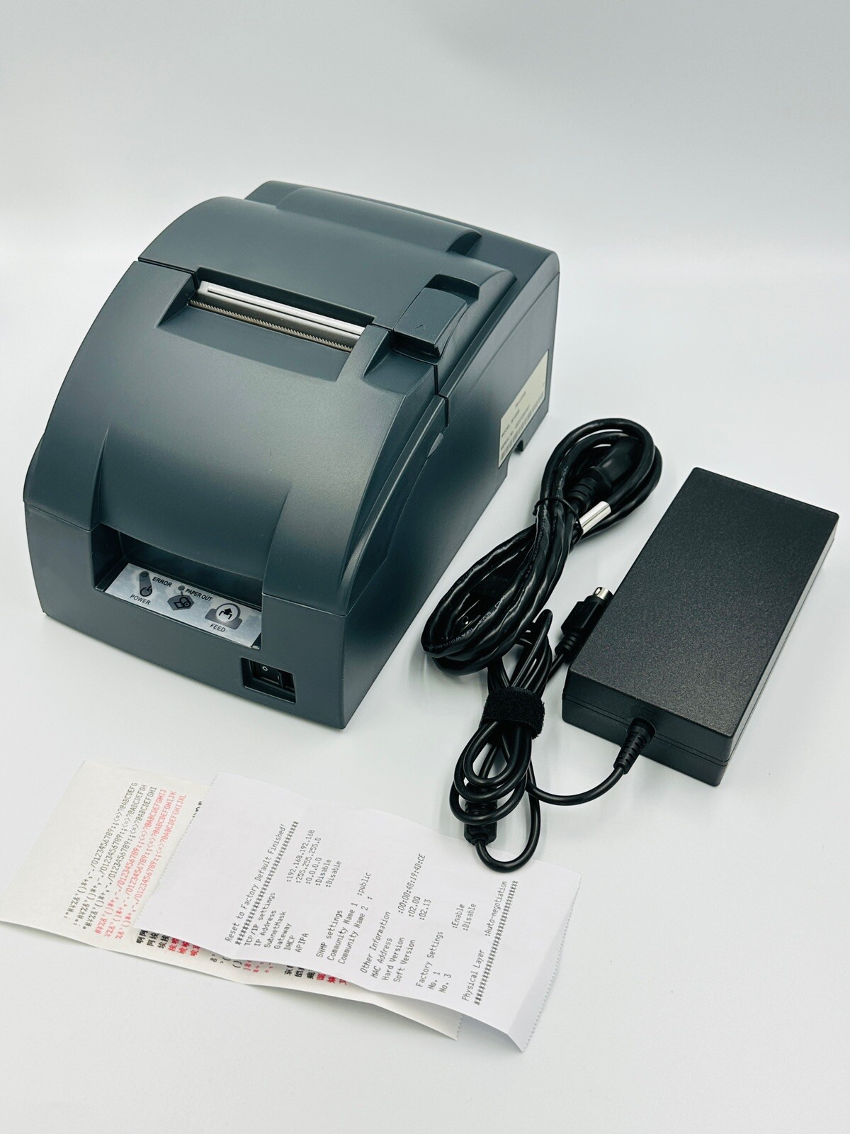 Epson TM-U220B M188B Thermal Receipt Printer Network Ethernet Auto-Cutter