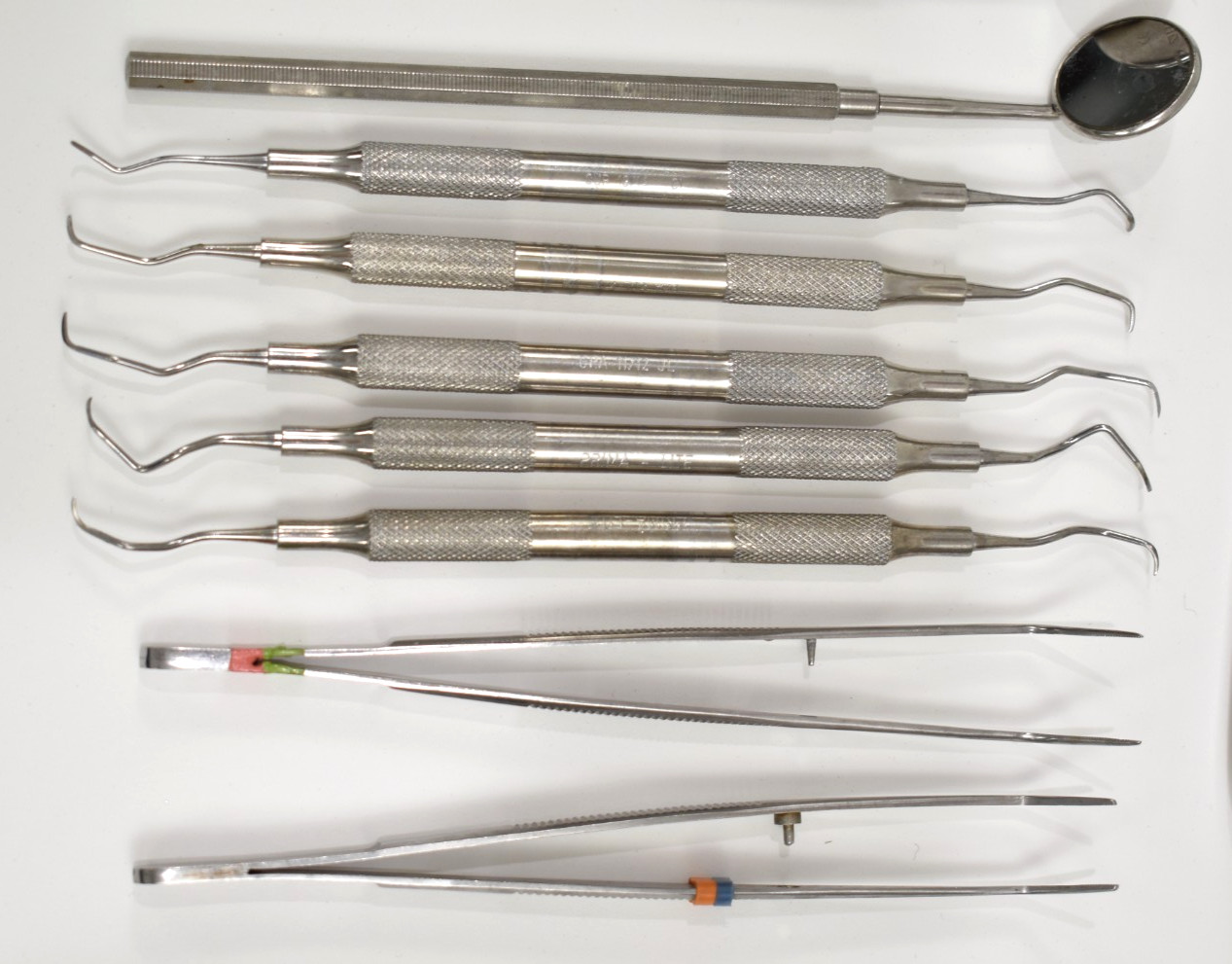 FIFTEEN Dental Dentist Instruments – Various Models As Shown