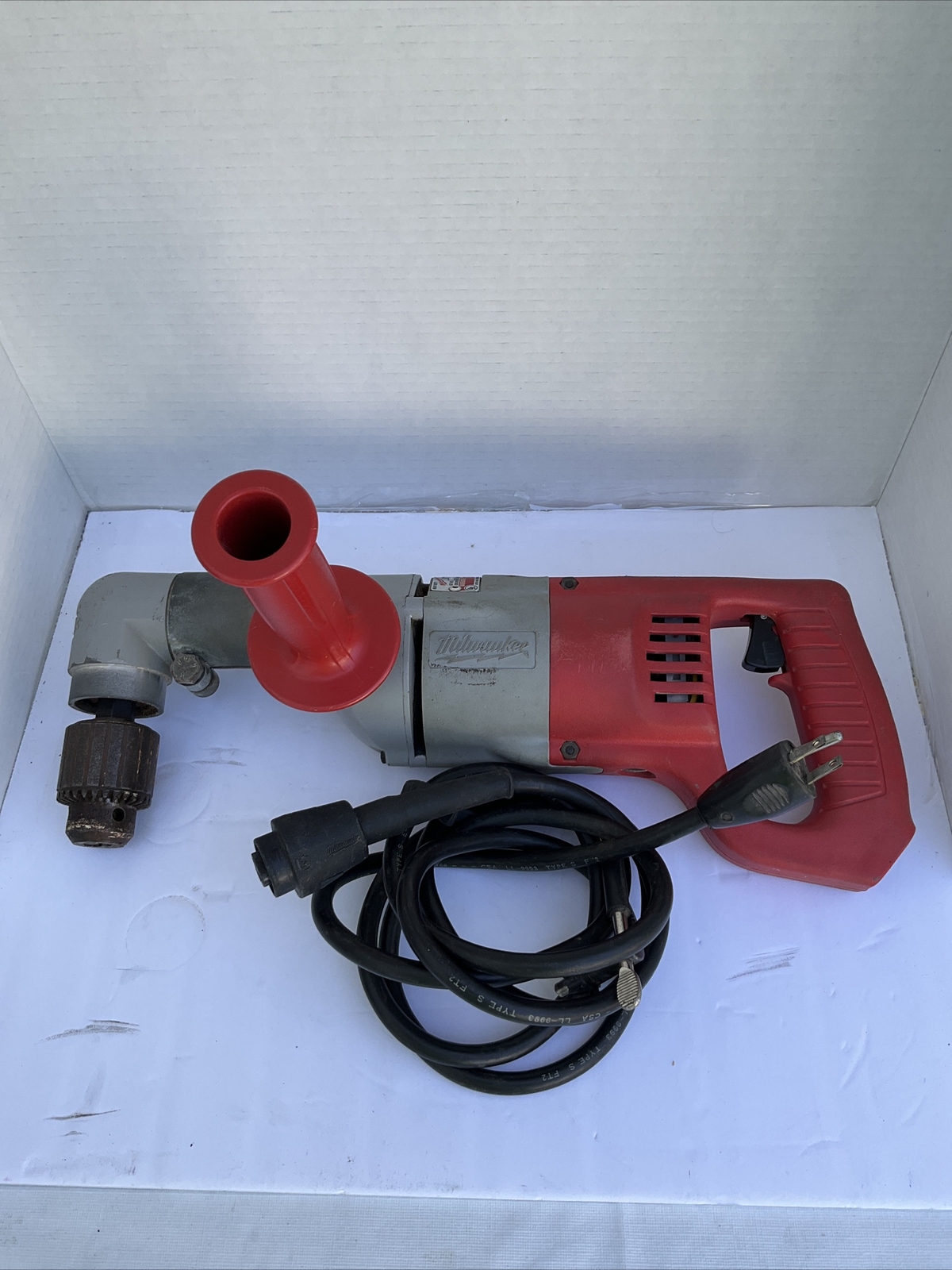 Milwaukee 1107-1 1/2 inch Right Angle Drill With Metal Case