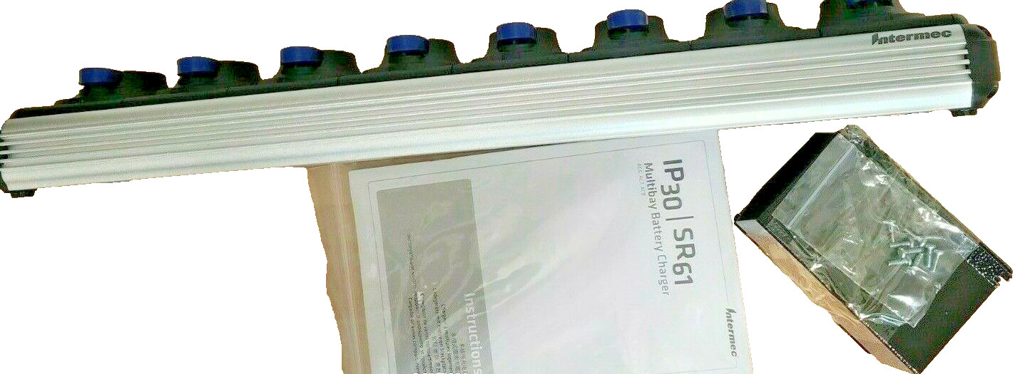 INTERMEC 852-902-001 Charger, 8 Bay for Model: SR61/IP30, Charges SR61 Batteries
