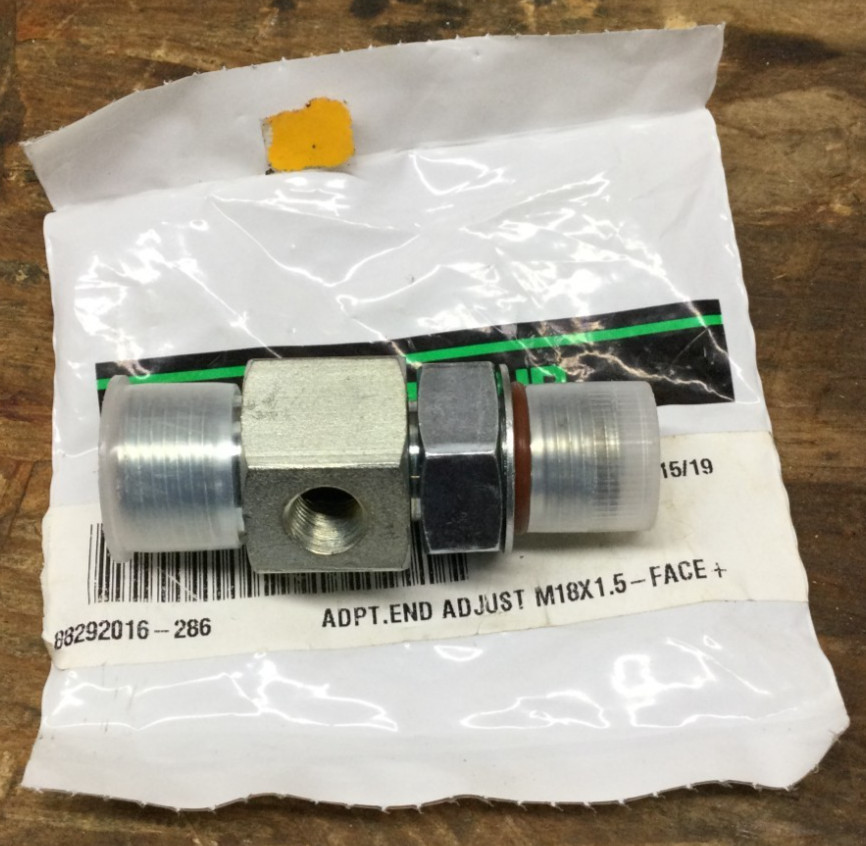 Sullair 88292016-286 ADPT. End Adjust M18X1.5-Face +