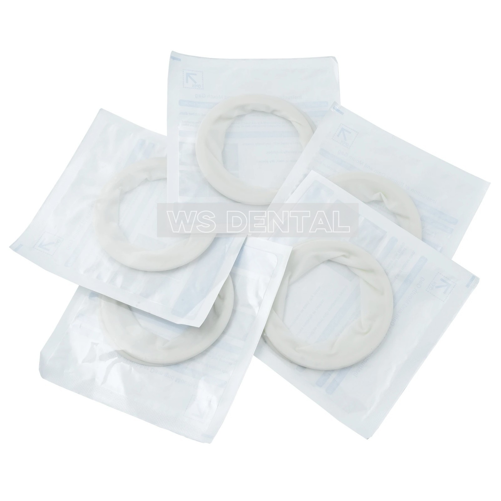 Rubber Dam Starter Kit Frame Punch Template Clamps Dental Ortho Rubber Dam Sheet