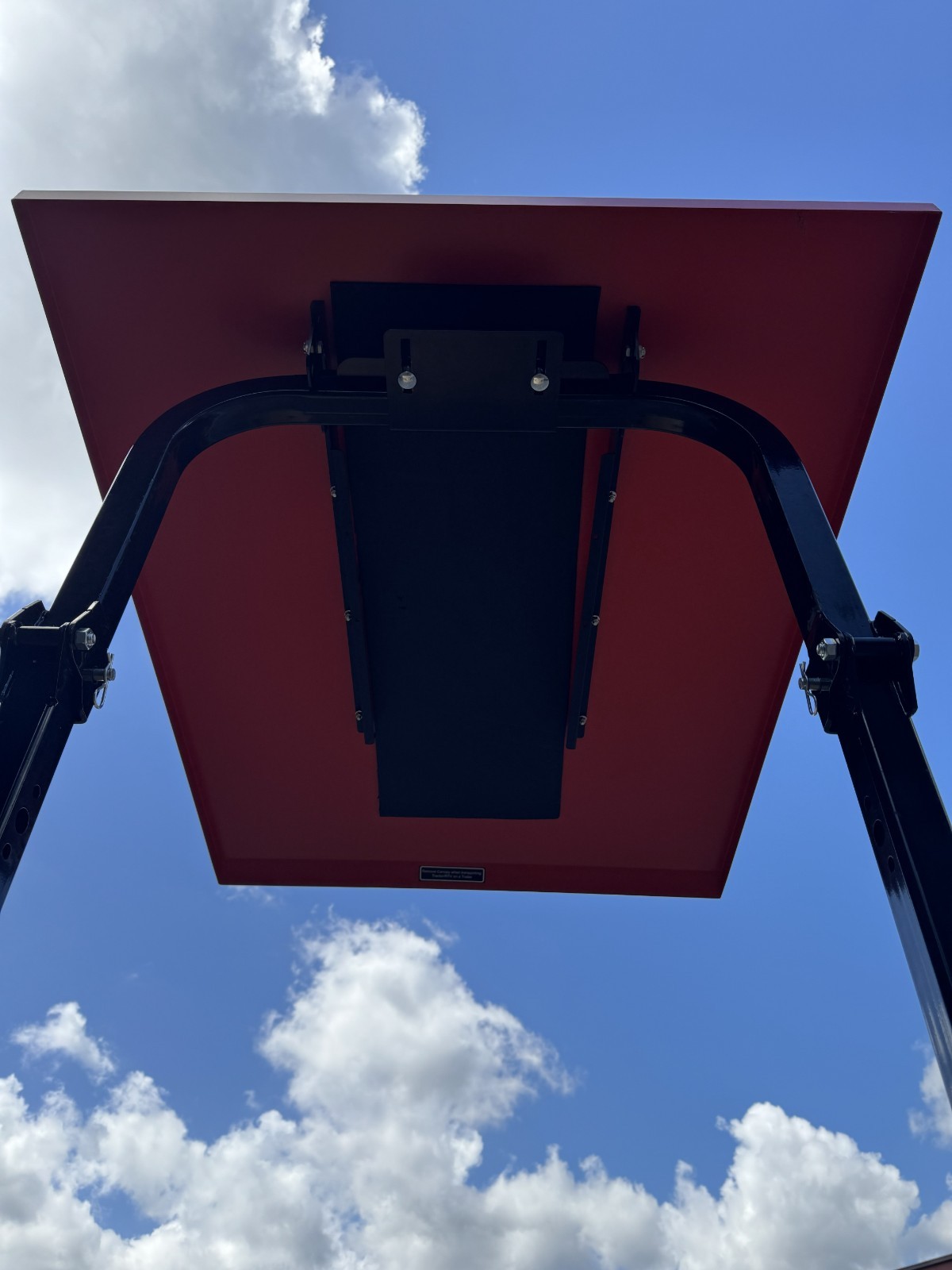 Tractor Canopy (59″ x 43″) for L & M Series Kubota Orange – Top Mount