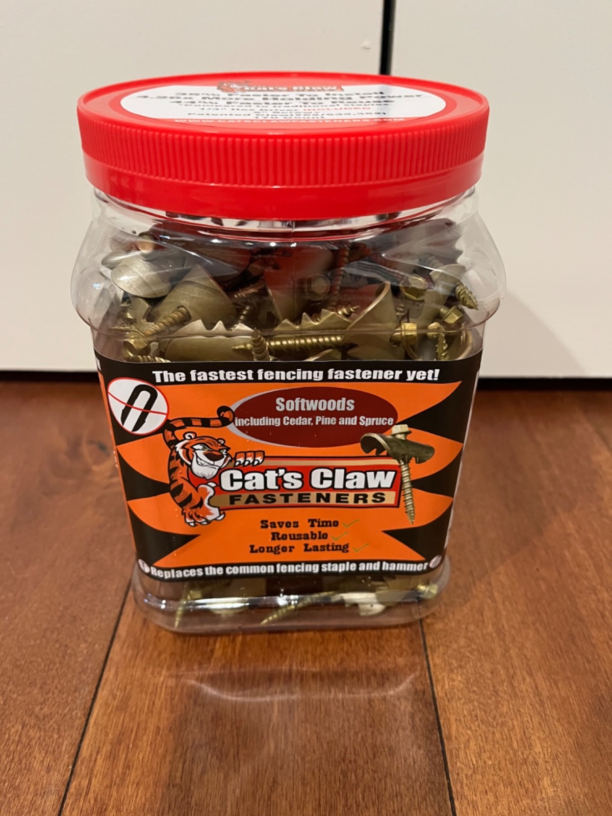 Cat’s Claw Fasteners Wire Fence Fastening System for Softwoods 170 Count