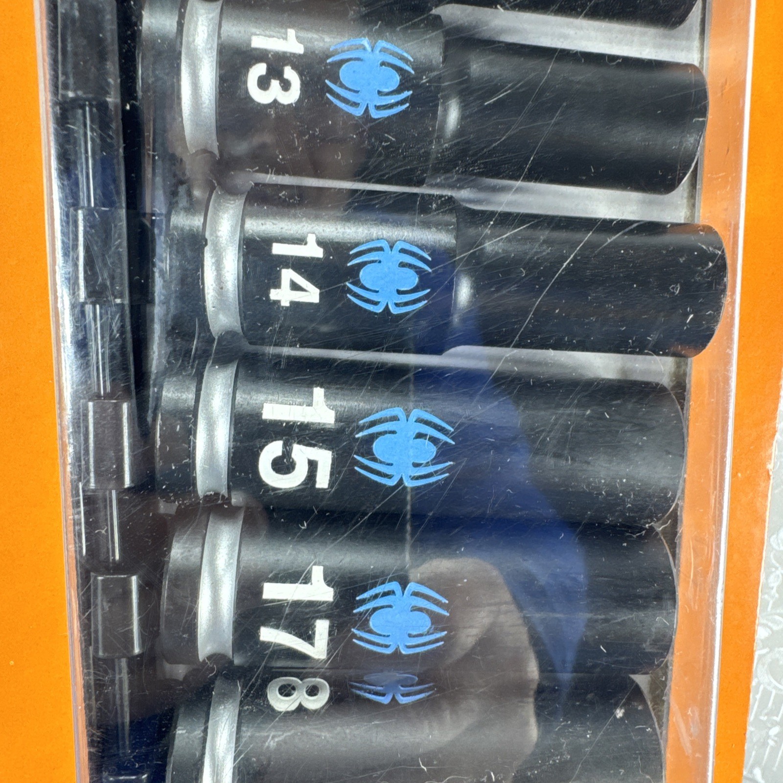Spyder 10 Pcs Metric Deep Impact Socket Set 1/2” Drive New W/ 1/4” Adapter