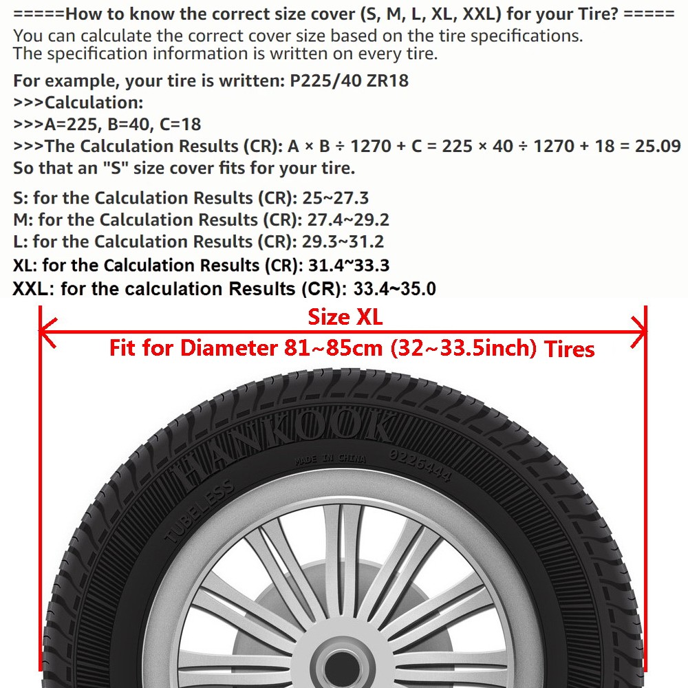 For Jeep Wrangler JL, Sport & Sahara Rubicon Spare Tire Cover with Camera Hole