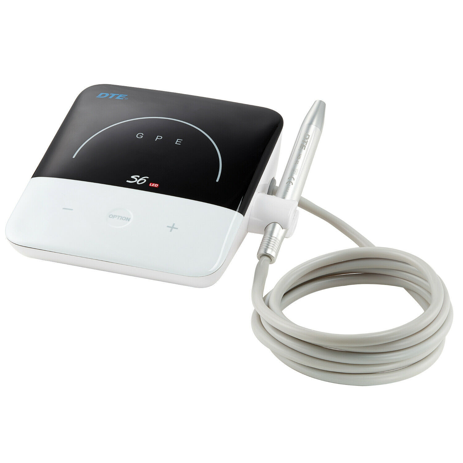 Woodpecker DTE Dental S6 LED Ultrasonic Scaler HD-8L Handpiece 7 Tips 110V