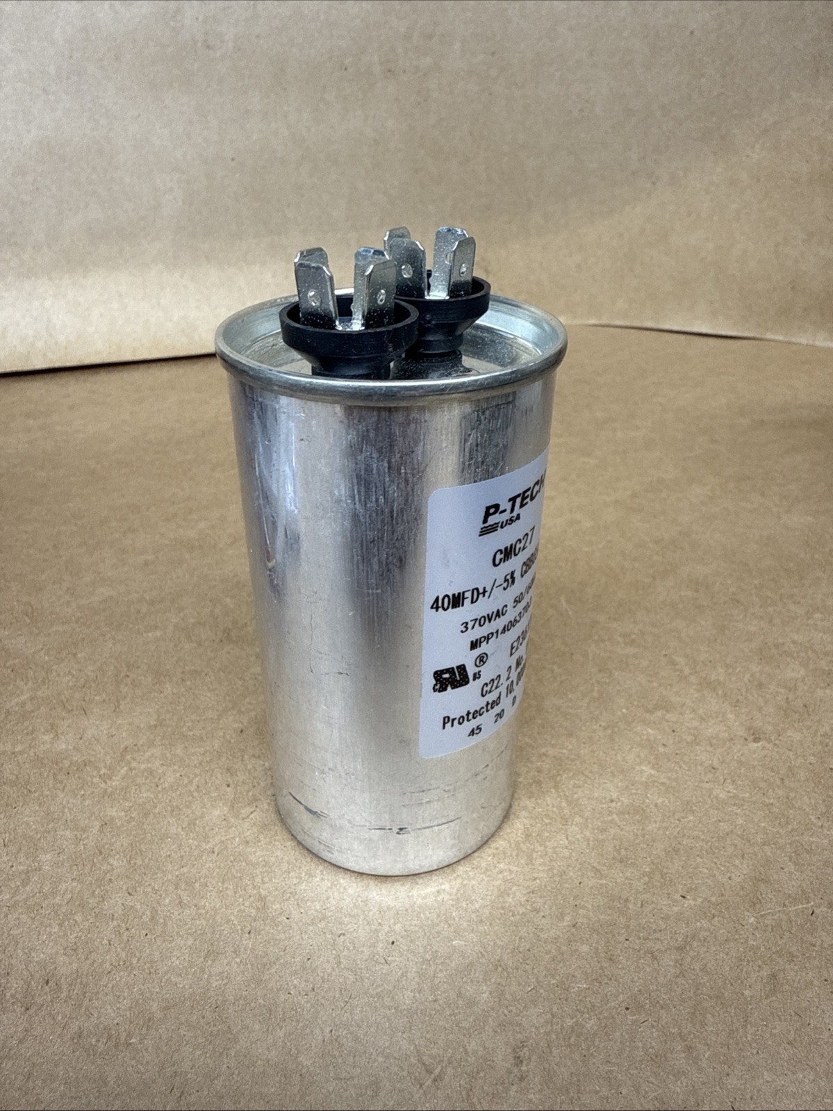 AC 370 40MFD 5% 50/60Hz Air Conditioner Motor Run CBB65A-1 CBB65