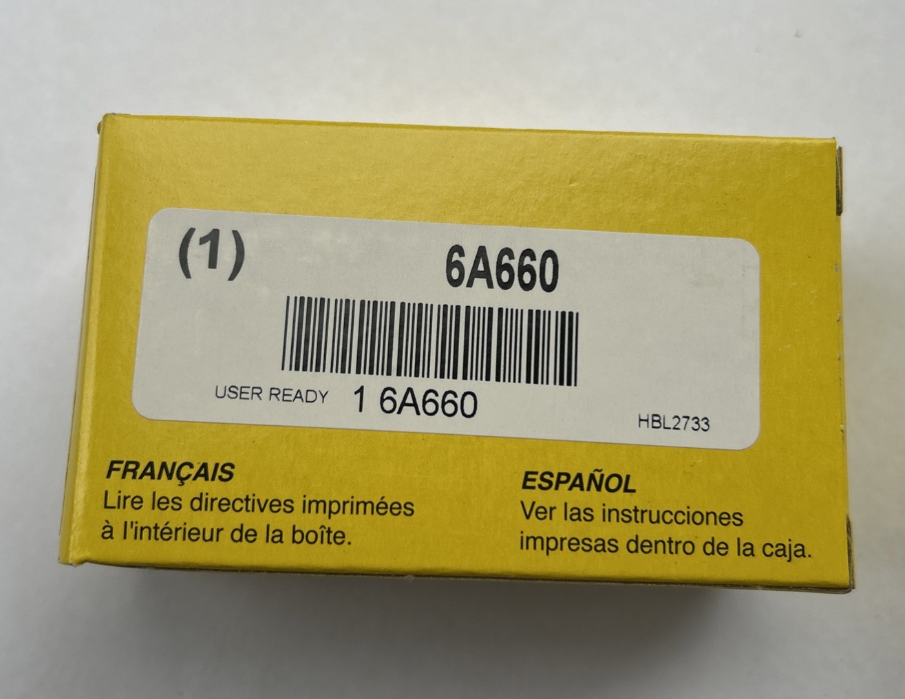 Hubbell Hbl2733 30A Twist-Lock Connector 3P 4W 480Vac L16-30R Bk/Wt