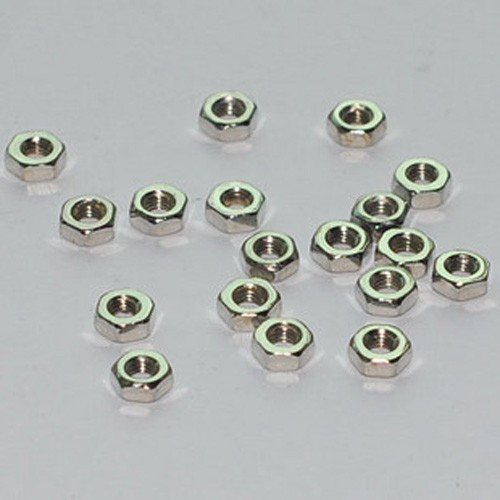 M3 Dia 3mm Hex Screw Nut Stainless Steel Nuts Good Quality DIY 100 Pcs