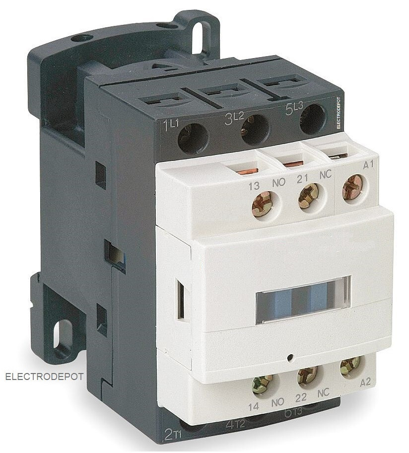 50A Contactor 3 POLE w Auxilary Contact NO/NC 120V Coil , 40A, 30A 3Phase 32A AC