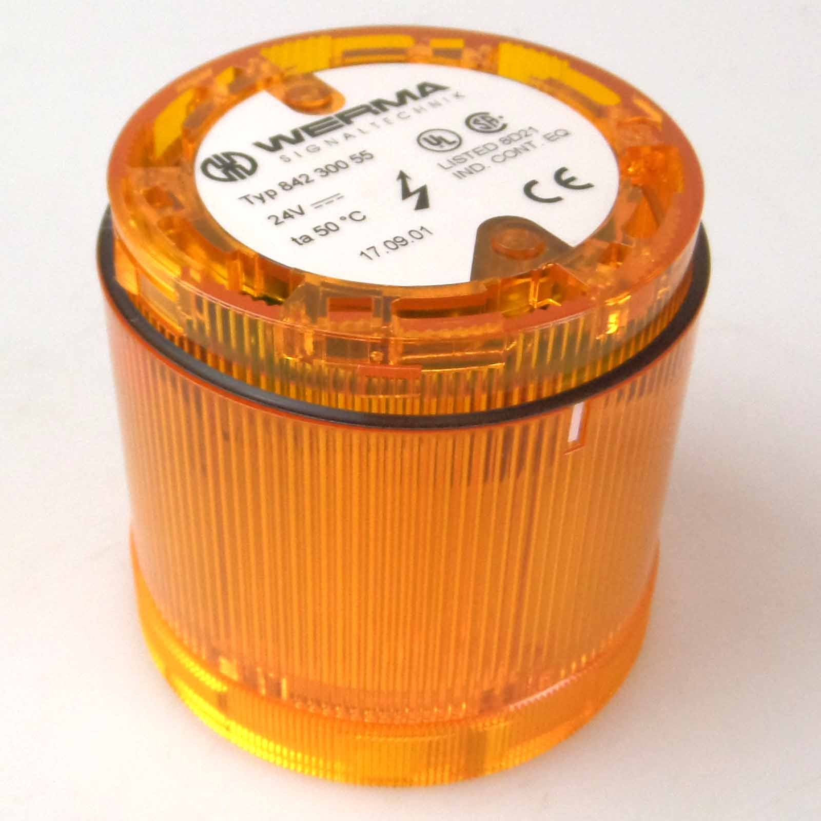 Werma Flash Light Element 842 Yellow 84230055 NOV