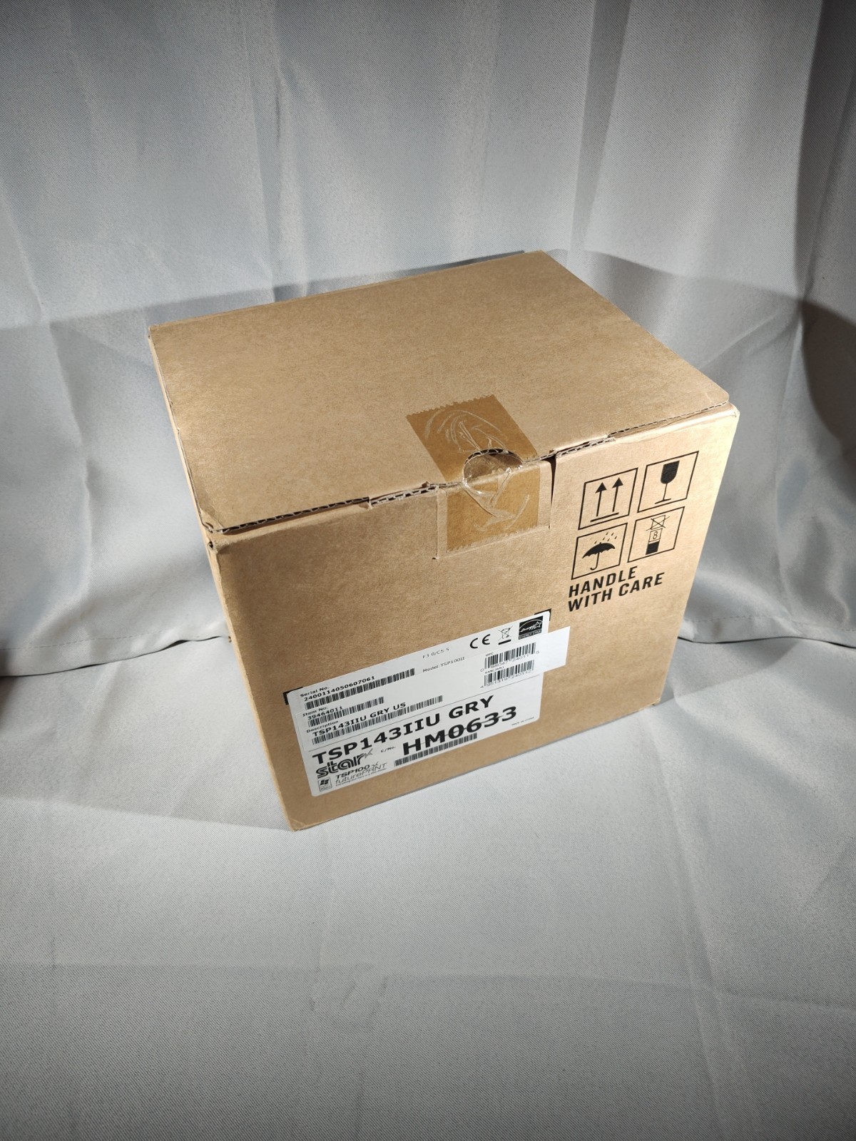 Star Micronics TSP143IIU GRY US ECO USB – Monochrome Thermal Receipt Printer