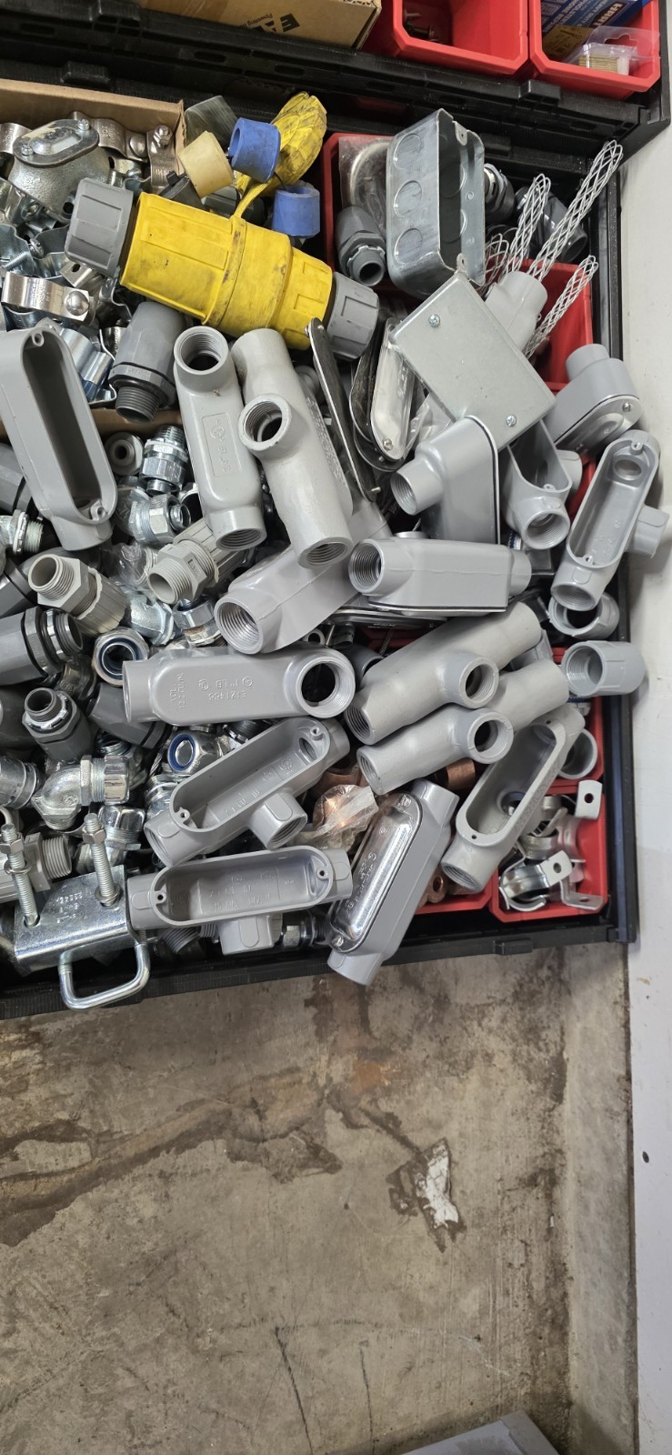 Huge Mixed Lot of Electrical Supplies: Wide Variety Must See