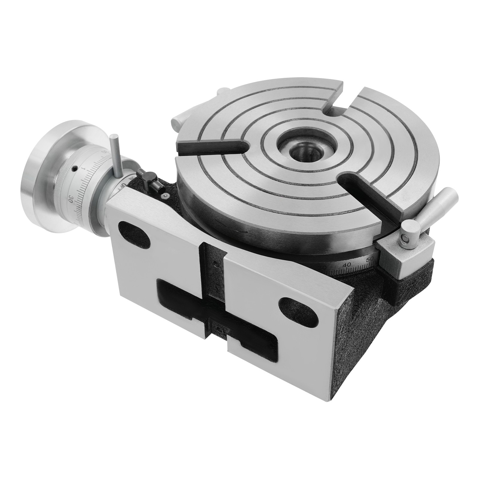 Horizontal Vertical Rotary Table 3-Slot Rotary Table 360° Rotary Adjustment