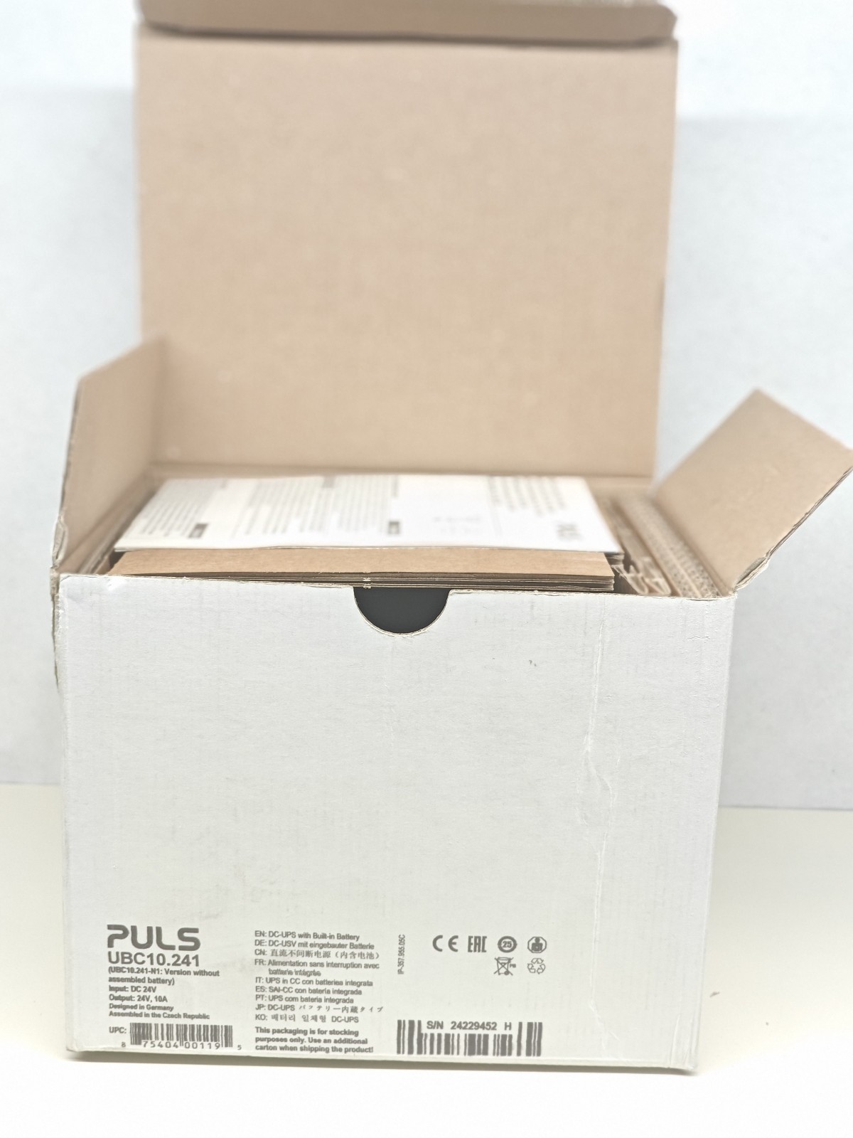 NEW Puls UBC10.241 switch power supply W/ Built-In Battery Backup