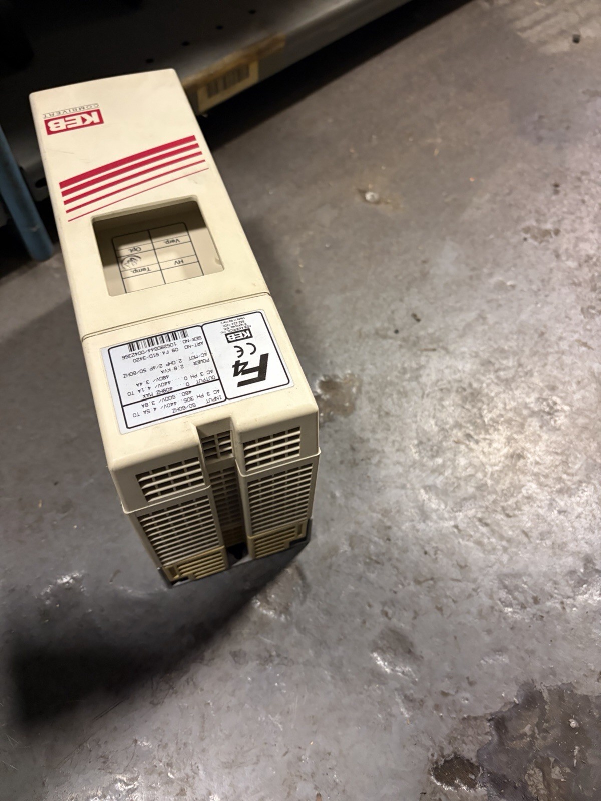 KEB 09.F4.S1D-3420 AC Drive USED