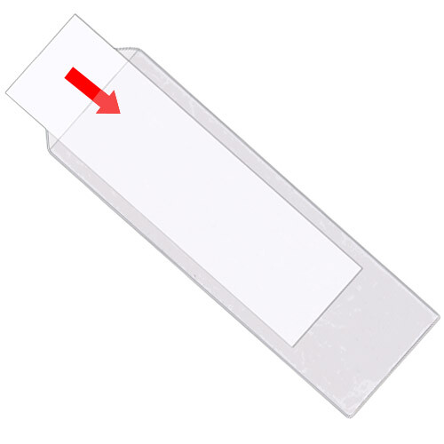 StoreSMART 10 Bookmark Clear Plastic Covers w/ Tassel Hole – BMKCRFT2-10