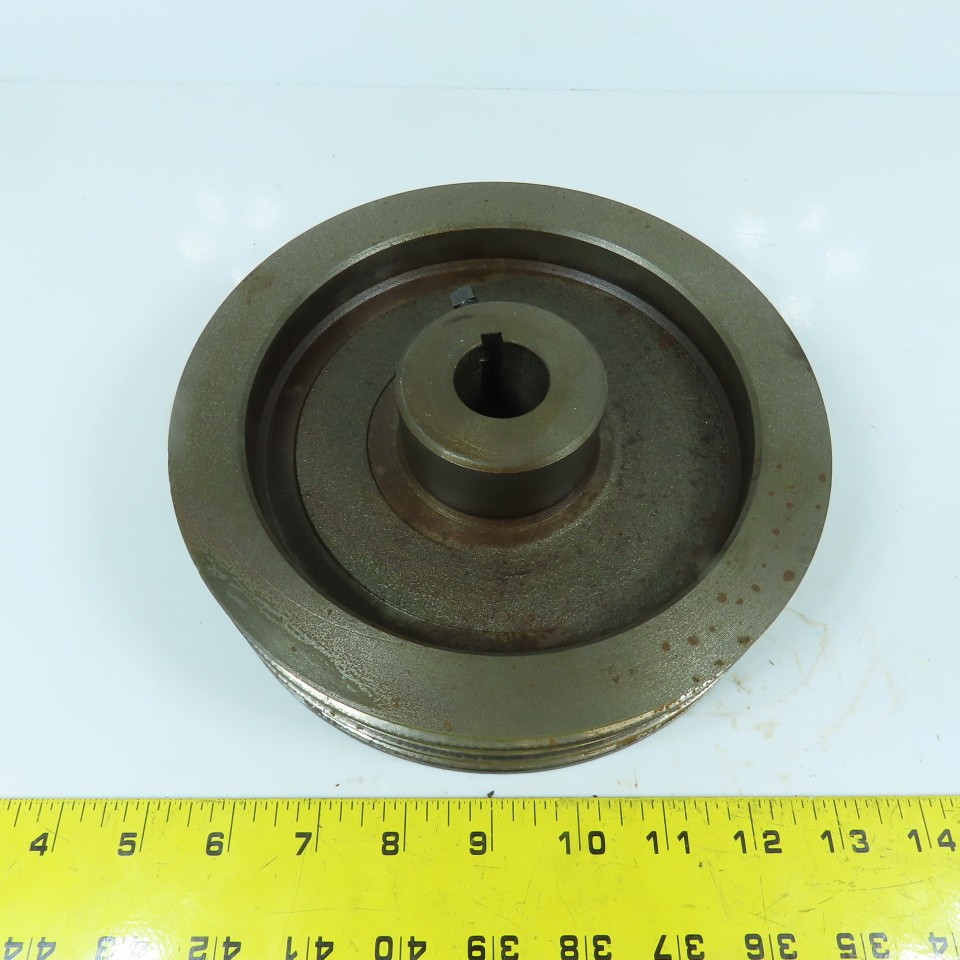 Marvel Model 9 3-Groove Transmission Drive Belt Pulley 1-1/8″ Bore
