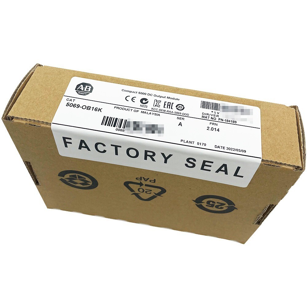 New AB 5069-OB16K Compact 16 CH 24VDC Source Output Module 5069-OB16K