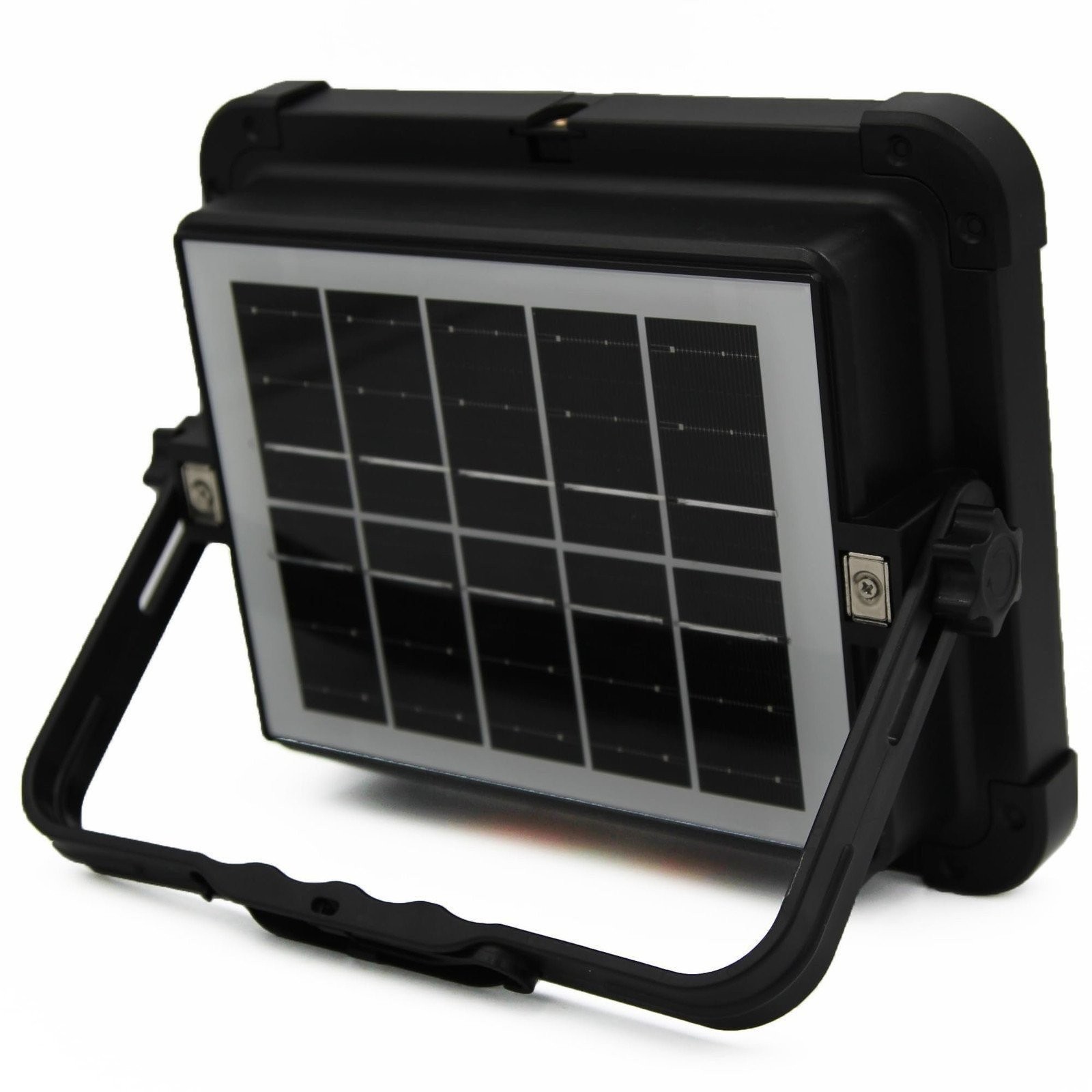 Portable Outdoor Rechargeable Solar Panel LED Work Light Waterproof Floodlight
