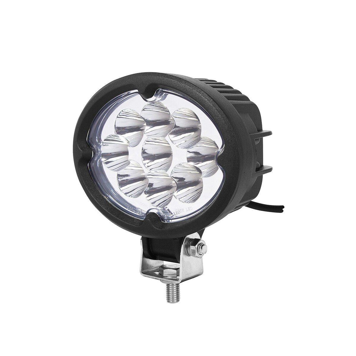 Universal 27W LED Work Light Spot Headlight For Tractor Suv Atv Boat US