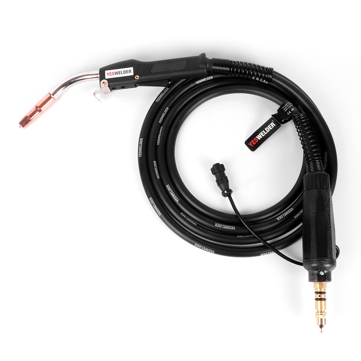 15ft 250Amp MIG Welding Gun Kit, Fits Tweco #2 and Miller M-25 Styles