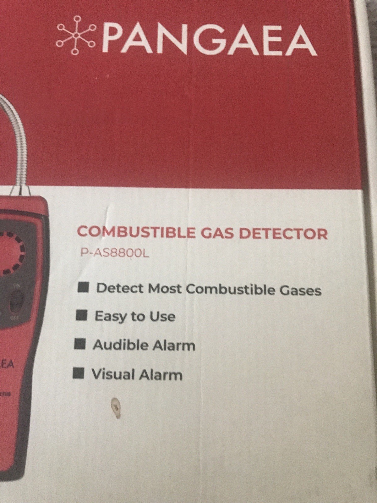 Pangaea Handheld Combustible Gas Detector Portable Tester Model P-AS8800L