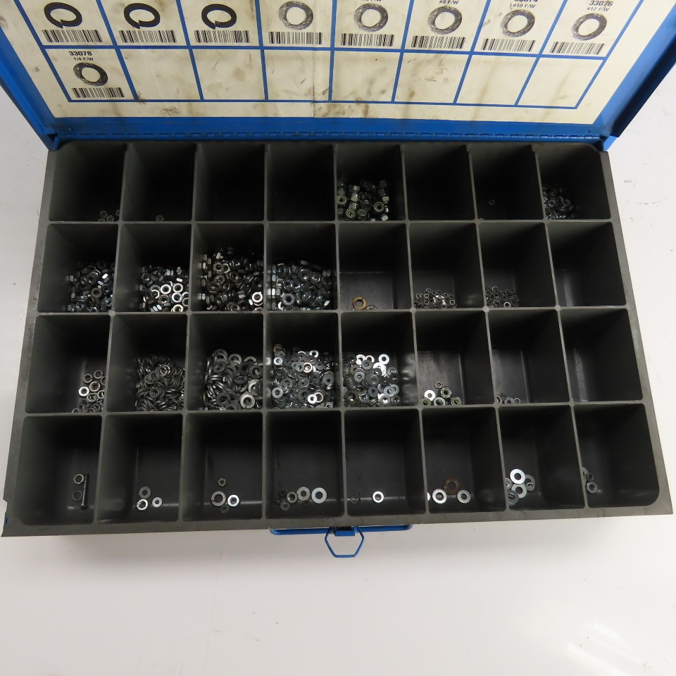 Durham 20″ x 12″ x 15″ 4-Drawer Ball Bearing Parts Slide Storage Rack W/Bolts