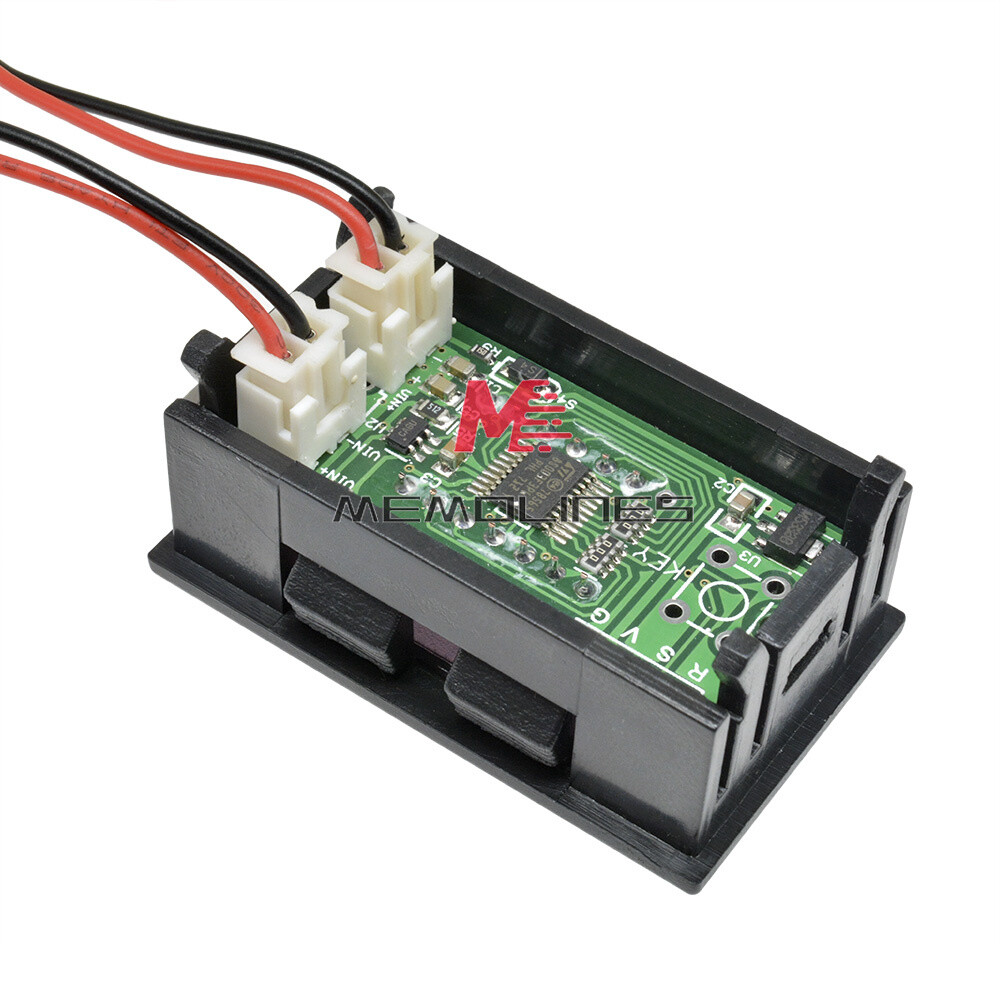 5-Digit DC 0-4.3000-33.000V Digital Blue LED Voltmeter Voltage Meter Car Panel