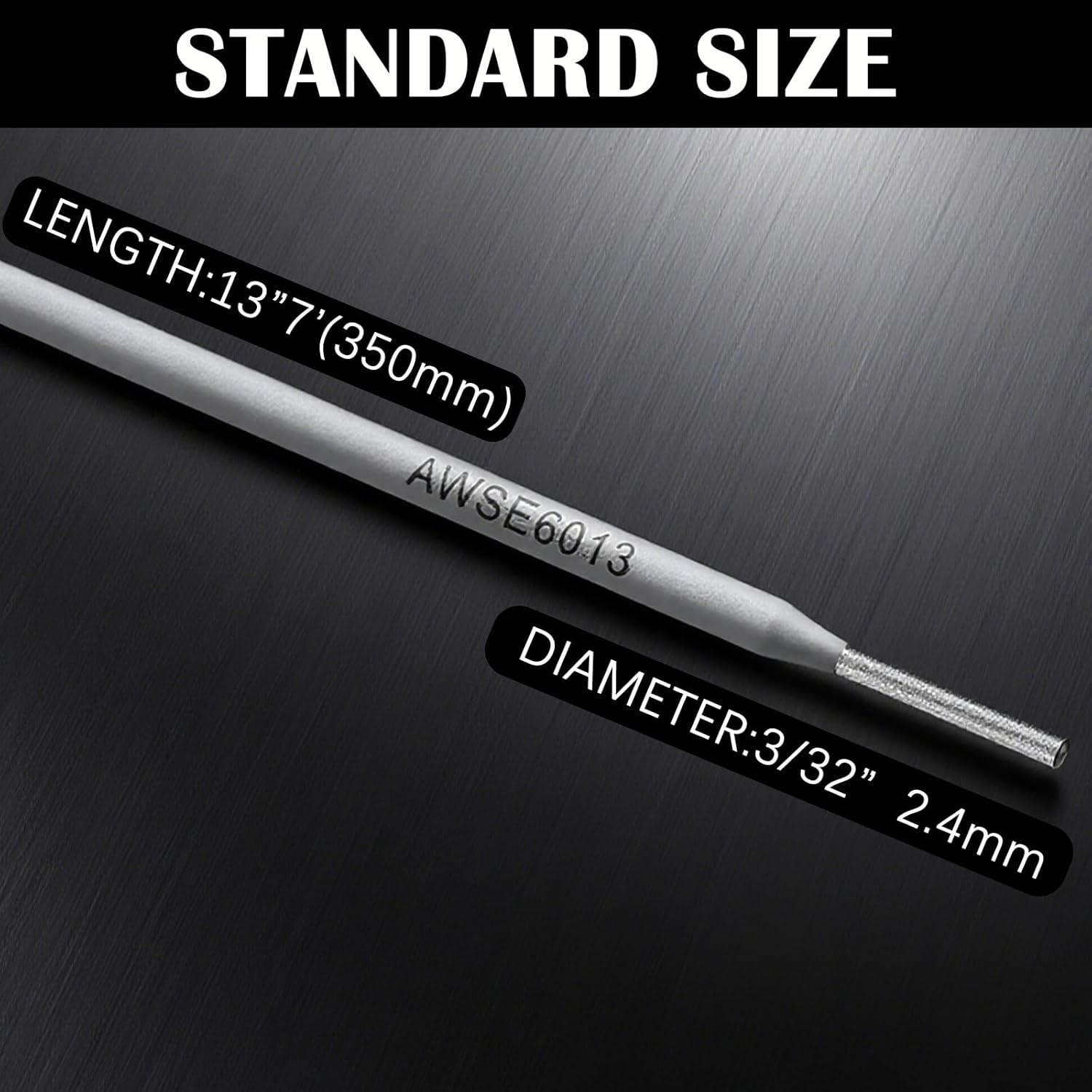 E6013 Welding Rods 3/32 1lb Box Carbon Steel Stick Electrodes Dried Electrode
